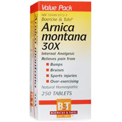 Arnica Montana 30X, 250 Tablets, Boericke & Tafel Homeopathic