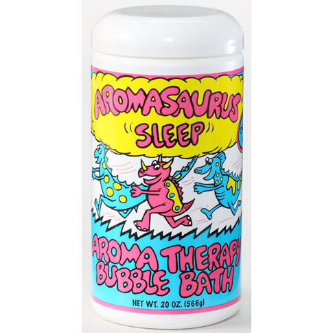Aromasaurus Sleep, Kids Aroma Therapy Bubble Bath, Lavender & Tangerine, 20 oz, Abra Therapeutics