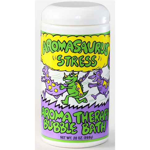 Aromasaurus Stress, Kids Aroma Therapy Bubble Bath, 20 oz, Abra Therapeutics