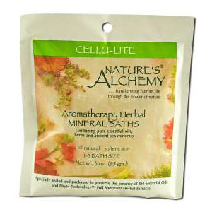 Nature's Alchemy Aromatherapy Herbal Mineral Baths, Cellu-Lite, 3 oz, Nature's Alchemy