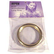 Aromatherapy Brass Lamp Ring 1 pc from Aura Cacia