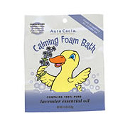 Aromatherapy Foam Bath Kids Calming, 2.5 oz Pouch, Aura Cacia