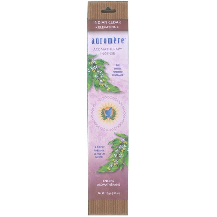Aromatherapy Incense - Indian Cedar, 10 g, Auromere