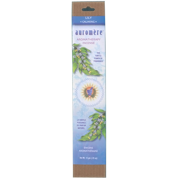 Aromatherapy Incense - Lily, 10 g, Auromere