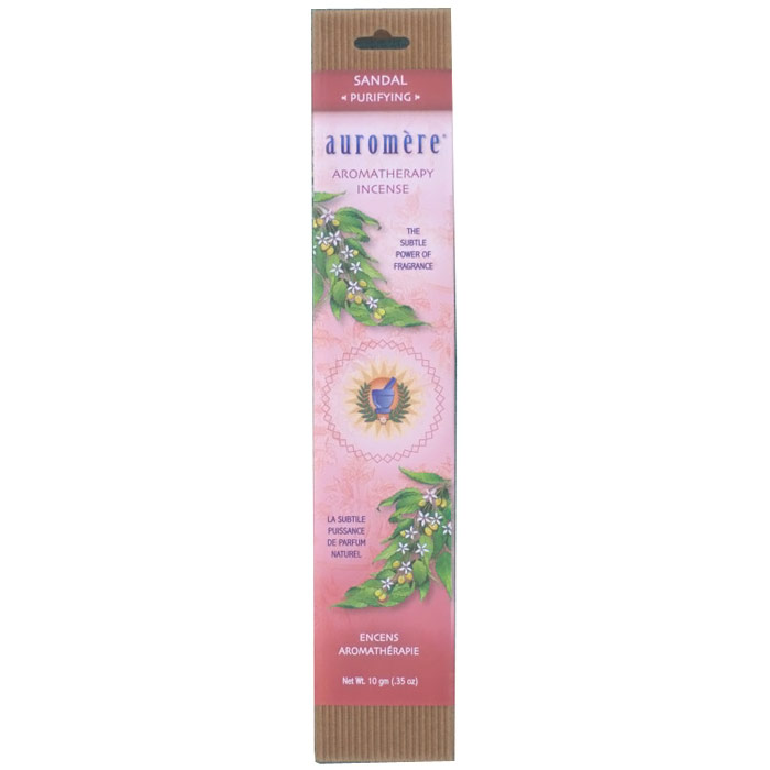 Aromatherapy Incense - Sandal, 10 g, Auromere