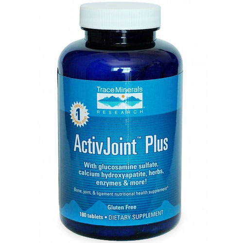 Trace Minerals Research ActivJoint Plus (Bone, Joint & Ligament), 180 Tablets, Trace Minerals Research