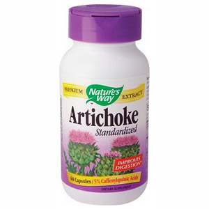 Artichoke Extract Standardized 60 caps from Natures Way