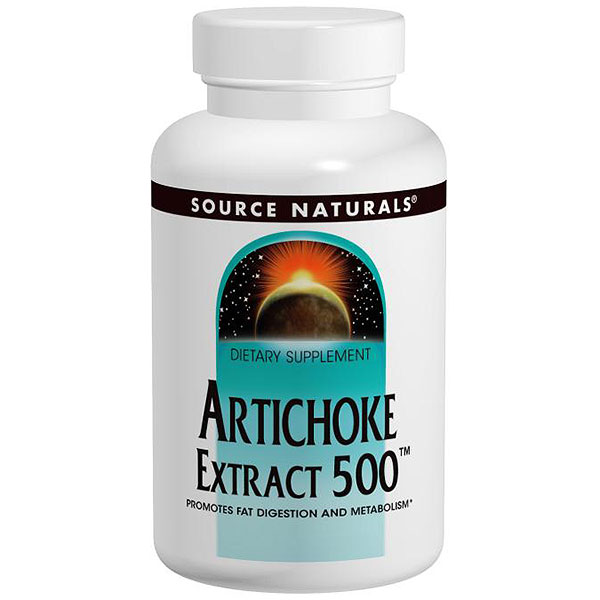 Source Naturals Artichoke Extract 500 45 tabs from Source Naturals