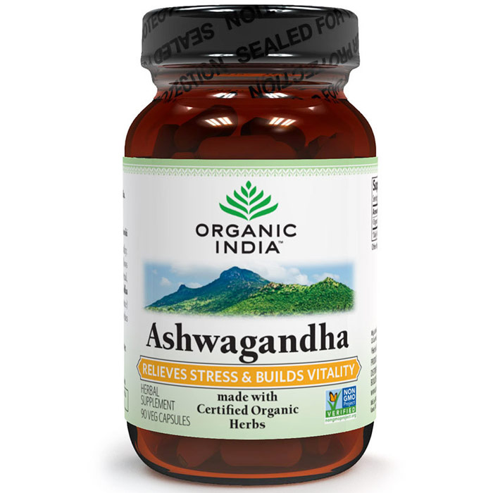 Ashwagandha, Value Size, 180 Vegetarian Capsules, Organic India
