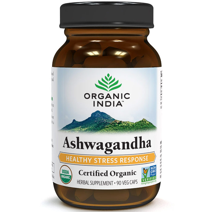 Ashwagandha Formula, 90 Vegetarian Capsules, Organic India