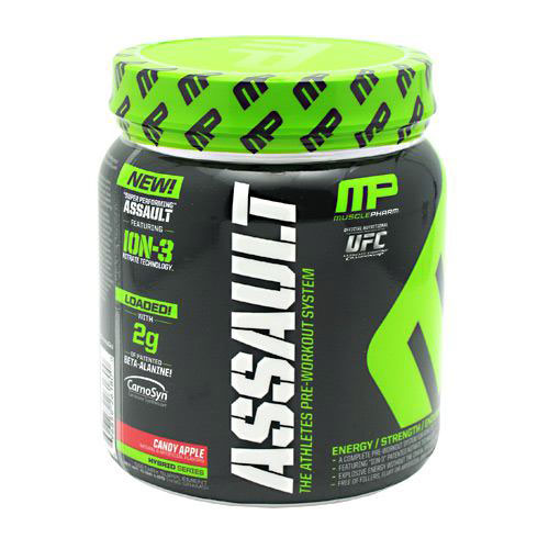 Muscle Pharm Assault Powder, The Athletes Pre-Workout System, 30 Servings