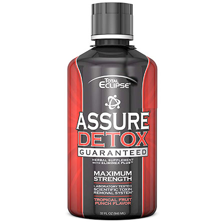 Assure Detox Cleansing Liquid, Tropical Fruit Punch Flavor, 32 oz, Total Eclipse