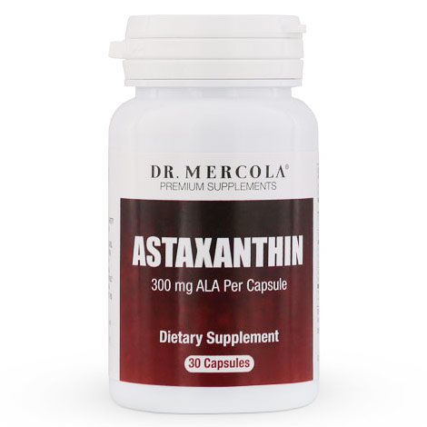 Astaxanthin 4 mg, With ALA, 30 Capsules, Dr. Mercola