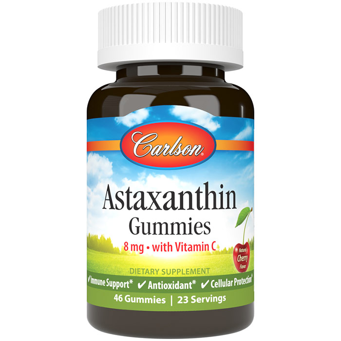 Astaxanthin Gummies, 46 Gummies, Carlson Labs
