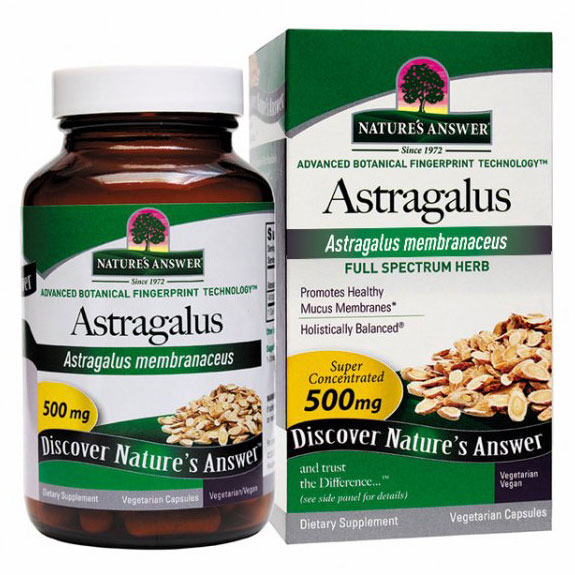 Astragalus Root Standardized, 60 Vegetarian Capsules, Natures Answer