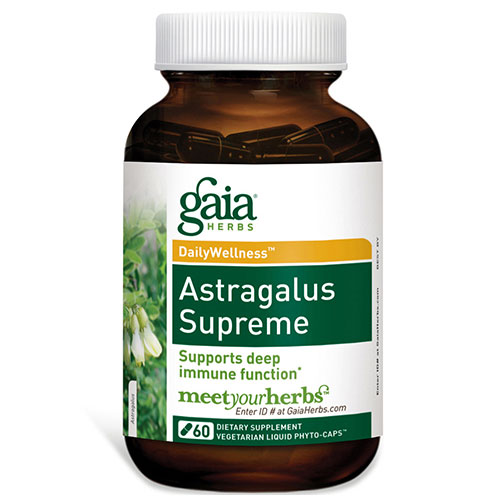 Astragalus Supreme, 60 Liquid Phyto-Caps, Gaia Herbs