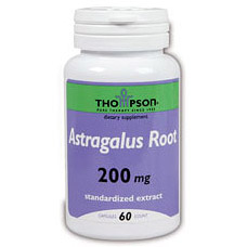 Thompson Nutritional Astragulus Root Extract 200mg 60 caps, Thompson Nutritional Products