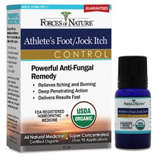 Athletes Foot/Jock Itch Control, 11 ml, Forces of Nature