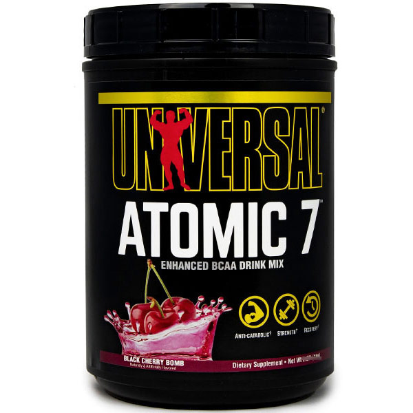 Atomic 7, BCAA Performance Supplement, 30 Servings, Universal Nutrition