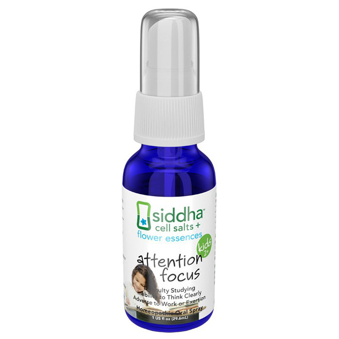 Attention & Focus for Kids, 1 oz, Siddha Flower Essences