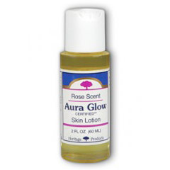 Heritage Products Aura Glow Skin Lotion, Rose, 2 oz, Heritage Products