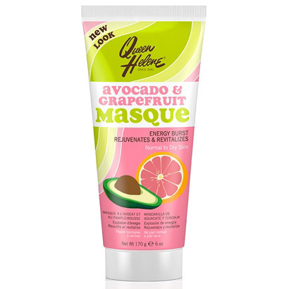 Avocado & Grapefruit Masque, Energy Burst Facial Mask, 6 oz, Queen Helene