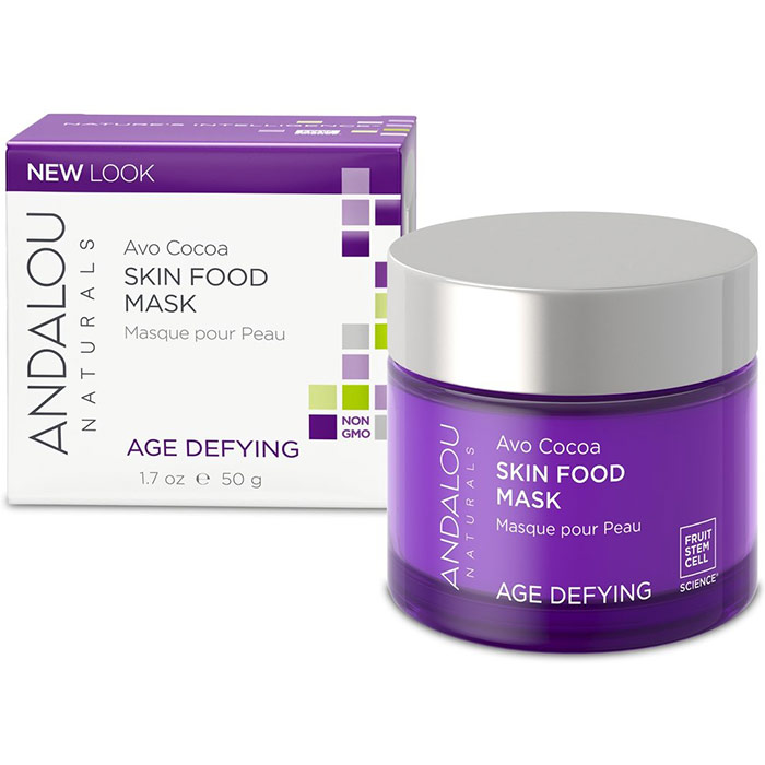 Andalou Naturals Avo Cocoa Skin Food Mask, Nourishing, 1.7 oz, Andalou Naturals