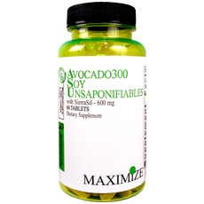 Maximize Avocado 300 Soy Unsaponifiables, 60 Tablets, Maximum International