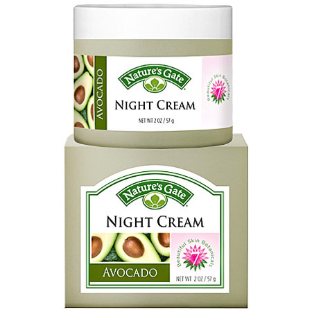 Nature's Gate Avocado Night Cream, 2 oz, Nature's Gate