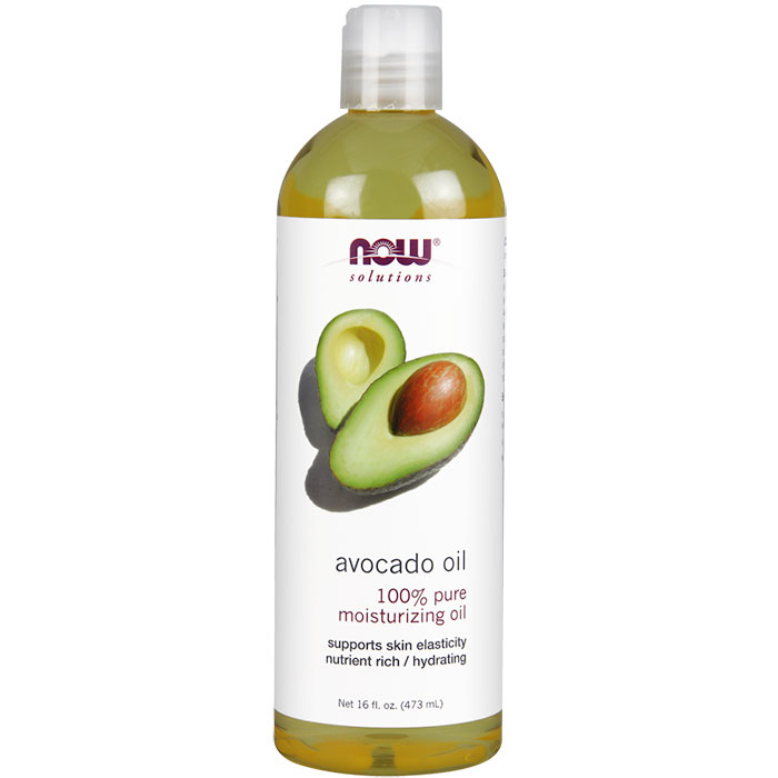 Avocado Oil, 100% Pure Moisturizing Oil, 16 oz, NOW Foods