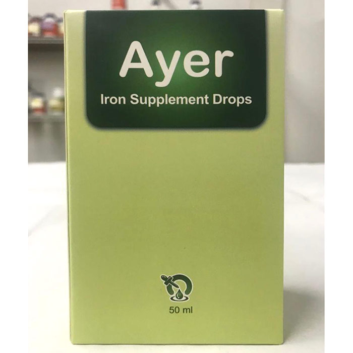 Ayer Liquid Iron Supplement Drops for Infants & Children, 50 ml, Maxorb