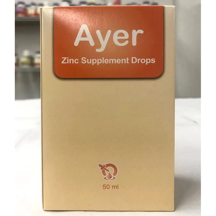 Ayer Liquid Zinc Supplement Drops for Infants & Children, 50 ml, Maxorb