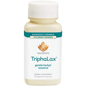 TriphaLax, Gentle Herbal Laxative, 45 Vegetarian Capsules, Savesta