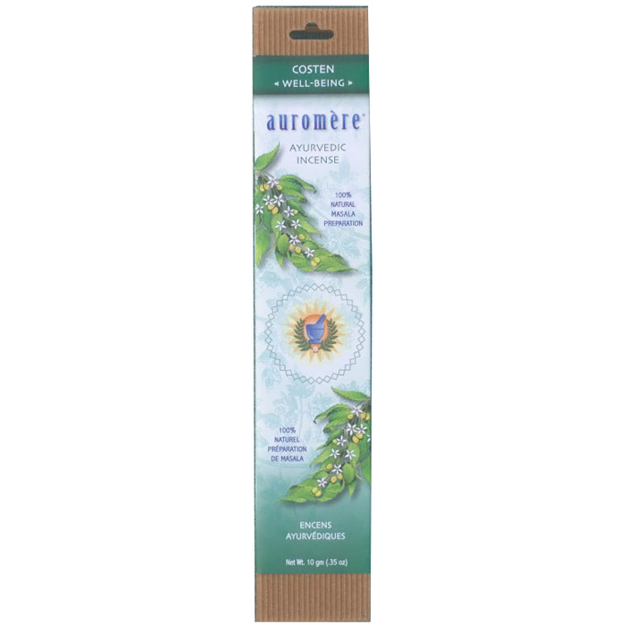 Ayurvedic Incense - Costen, 10 g, Auromere