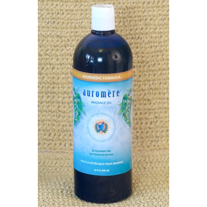 Ayurvedic Massage Oil, 32 oz, Auromere