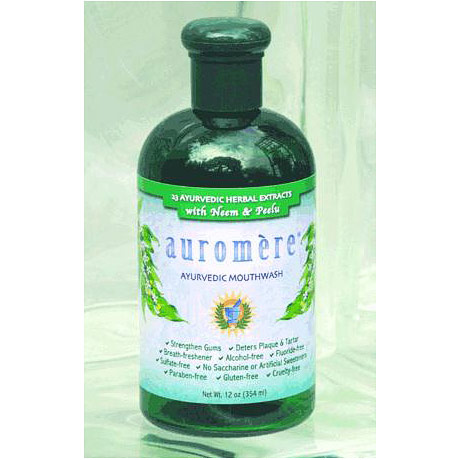 Auromere Ayurvedic Mouthwash, 12 oz, Auromere