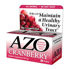 AZO Cranberry, Urinary Tract Health, 50 Tablets, Amerifit