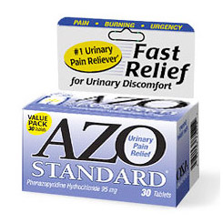 AZO Standard, Urinary Pain Relief, 30 Tablets, Amerifit