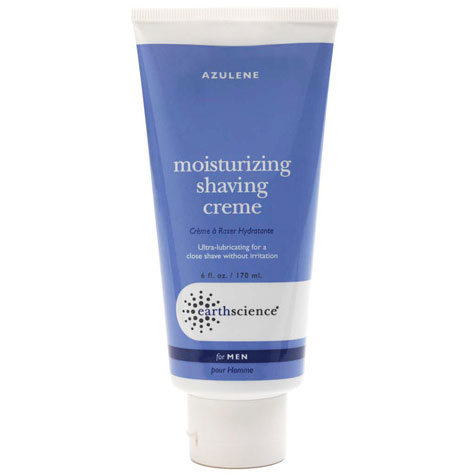 Azulene Moisturizing Shave Creme 4 oz Earth Science