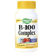 Vitamin B-100 Complex, 60 Capsules, Natures Way