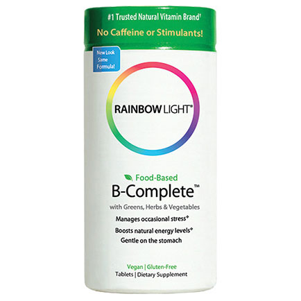 Rainbow Light B-Complete, Vegetarian Vitamin B Complex 90 tabs, Rainbow Light