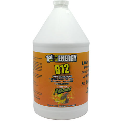 HPF B12 Liquid (Energy Vitamin B-12), 1 Gallon (128 oz), High Performance Fitness