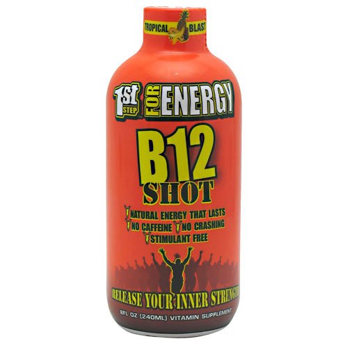 HPF B12 Shot (Natural Energy B-12) , 8 oz, High Performance Fitness
