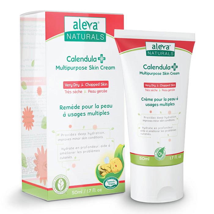 Baby Calendula Multipurpose Skin Remedy Cream, 1.7 oz, Aleva Naturals