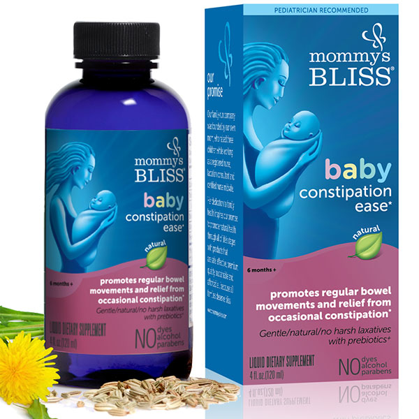 Baby Constipation Ease, 4 oz, Mommys Bliss
