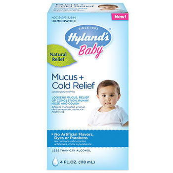 Baby Mucus + Cold Relief, 4 oz, Hylands