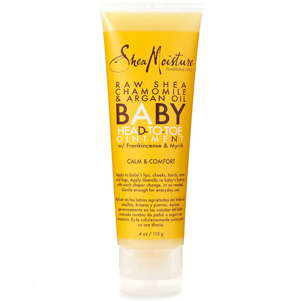 SheaMoisture (Shea Moisture) Organic Raw Shea Chamomile & Argan Oil Baby Head-to-Toe Ointment, 4 oz, SheaMoisture (Shea Moisture)