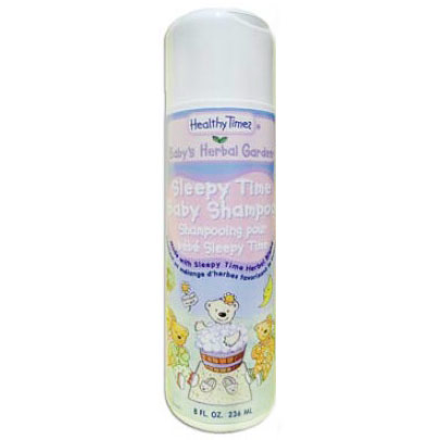 Healthy Times Baby's Herbal Garden Baby Shampoo, Sleepy Time, 8 oz, Healthy Times