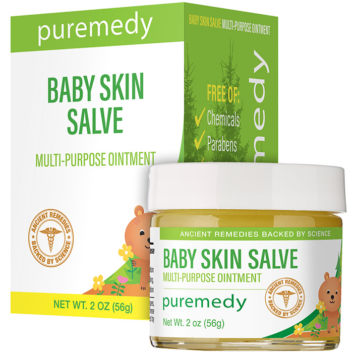 Baby Skin Formula, Baby Skin Salve, 2 oz, Puremedy