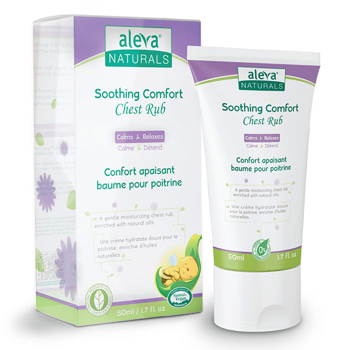 Baby Soothing Comfort Chest Rub, 1.7 oz, Aleva Naturals